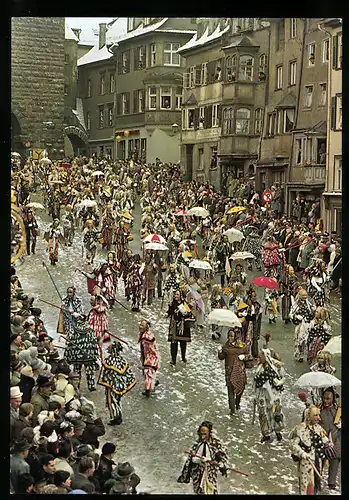 AK Rottweil, Narrensprung, Festumzug