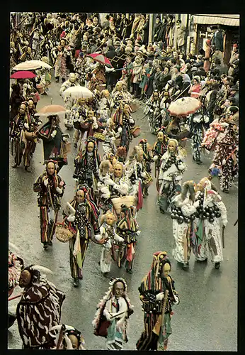 AK Rottweil, Narrensprung, Historische Kostüme