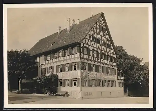 AK Ermatingen, Blick zum Hotel Adler