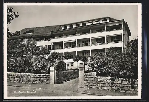 AK Dielsdorf, Bezirksspital im Sonnenschein