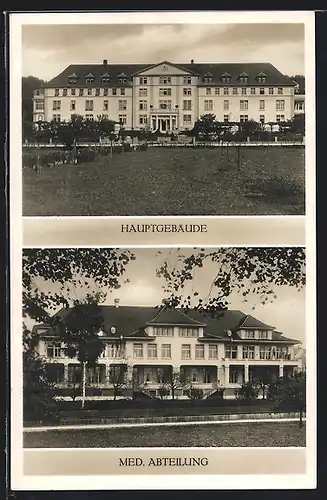 AK Winterthur, Hauptgebäude und Med. Anteilung Kantonsspital