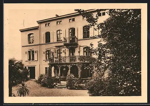 AK Basel, Villa, Missionsstrasse 24