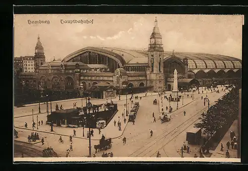 AK Hamburg-St.Georg, Hauptbahnhof