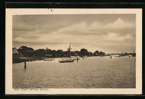 AK Bad Arnis, Flusspartie an der Schlei