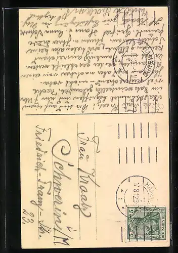 AK Hamburg, Statue Der Bacchus im Rathsweinkeller