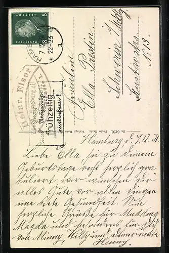 AK Alt-Hamburg, Stöckelhörnfleet und Nicolaikirche