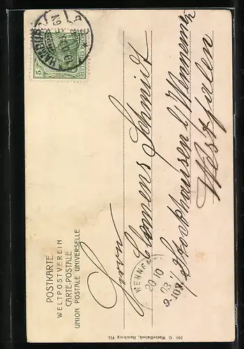 AK Hamburg-Neustadt, Ansicht St. Michaeliskirche