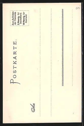 Künstler-AK Carl Biese: St. Michaelis Kirche