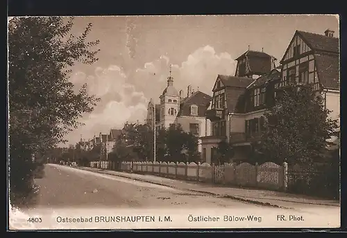 AK Brunshaupten i. M., Östlicher Bülow-Weg