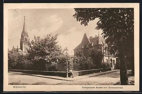 AK Siegburg, Evangelische Kirche und Gemeindehaus