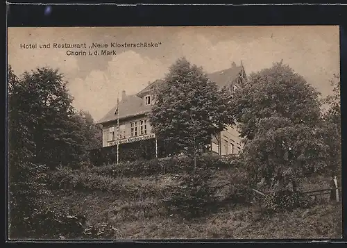 AK Chorin i. d. Mark, Hotel und Restaurant Neue Klosterschenke