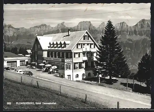 AK Flumserberg, Am Hotel Tannenboden