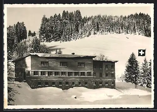 AK Flums-Grossberg, Turnverein Alte Sektion Zürich, Ski- u. Ferienheim