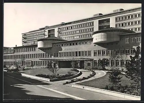 AK Basel, Blick auf das Bürgerspital