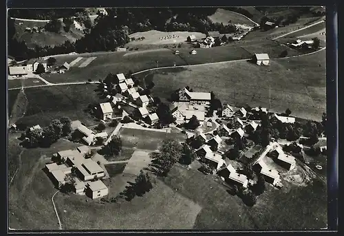AK Trogen, Flugaufnahme des Kinderdorfs Pestalozzi