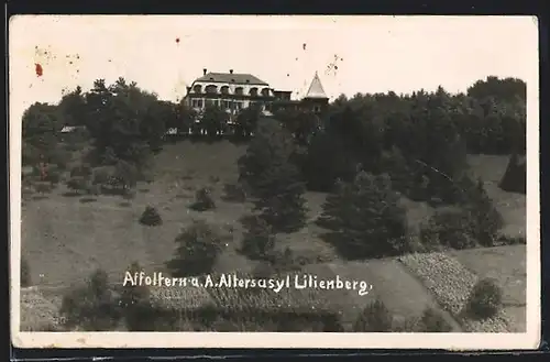 AK Affoltern a. A., Altersasyl Lilienberg mit Umgebung