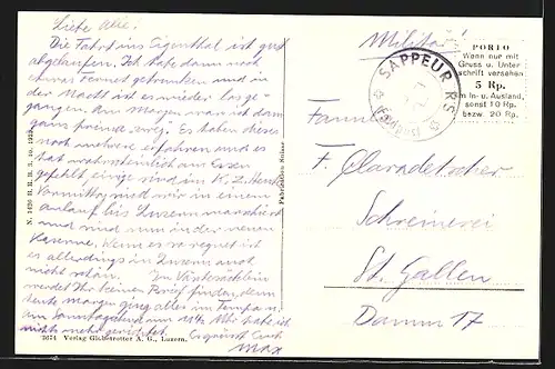 AK Luzern, Neue Kaserne