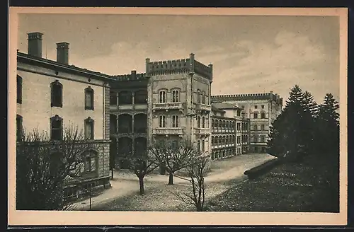 AK Thun, Kaserne mit Strasse