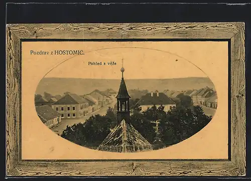 AK Hostomice, Pohled s veze