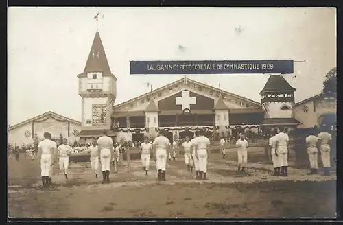 AK Lausanne, Fête fédérale de gymnastique 1909