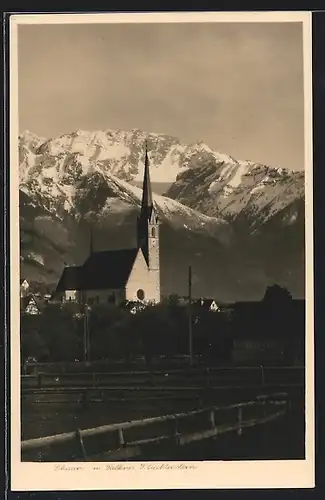 AK Schaan, Kirche mit Falknis