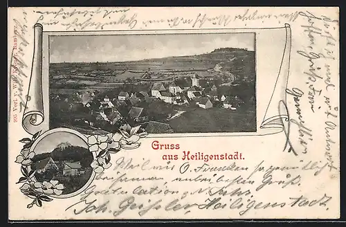 AK Heiligenstadt, Der Ort aus der Vogelschau