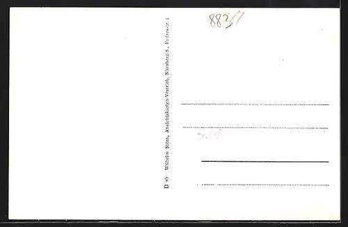 AK Dorsbrunn, Gasthaus z. Kreuz, Handlung Morgott, Teilansicht