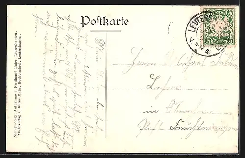 AK Leutershausen, Unteres Tor mit Geschäften