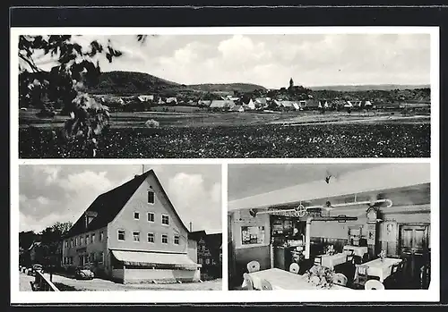 AK Neusitz / Rothenburg, Gasthaus & Pension, Bes. Hans Stadelmann, Totalansicht
