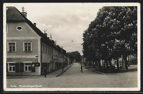 AK Floss, Blick in die Flossenbürger-Strasse