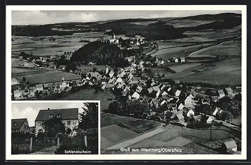 AK Wernberg / Obpf., Schlenzkurheim St. Michael, Totalansicht