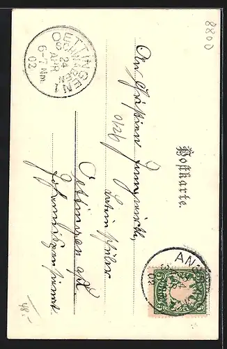 AK Ansbach, Gasthaus zur Stadt Würzburg, Errichtung einer Stephani-Gedenktafel