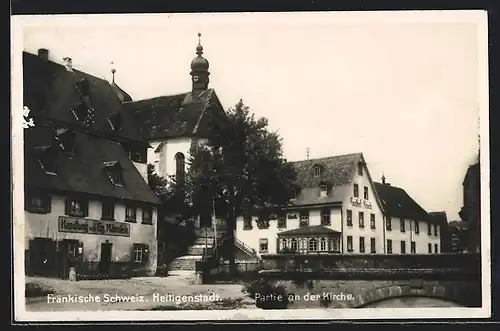 AK Heiligenstadt, Partie an der Kirche