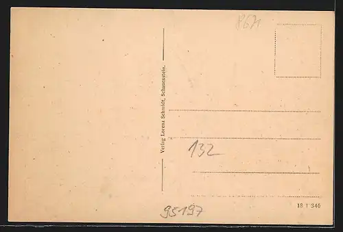 AK Schauenstein, Teilansicht, Zwirnerei Waldenfels