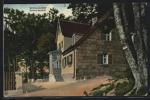 AK Reinholdshöhe /Schwarzachtal, Gasthaus