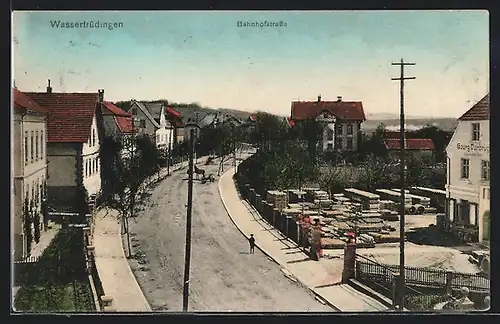 AK Wassertrüdingen, Bahnhofstrasse