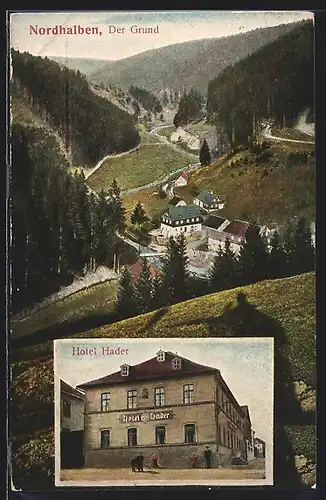 AK Nordhalben, Hotel Hader, Der Grund