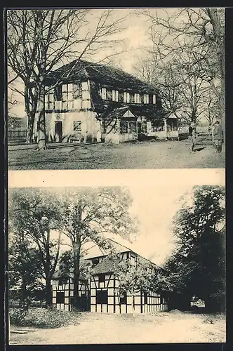 AK Ipsheim, Altes Schiesshaus und neue Festhalle