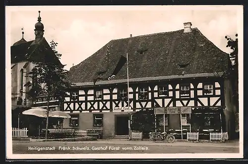 AK Heiligenstadt /Fränk. Schweiz, Gasthof Fürst vorm. Zolleis