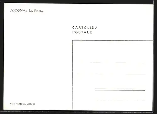AK Ascona, La Piazza