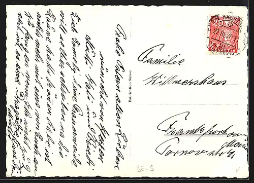 AK Bern, Nydeckbrücke mit Altstadt