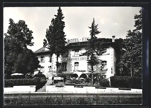 AK Waldenburg, Gasthaus Eden, Familie Fritz Zimmerli