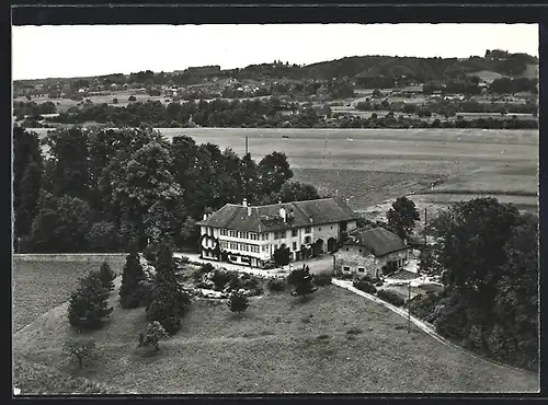 AK Prilly /Lausanne, Schülerheim La Grangette aus der Vogelschau