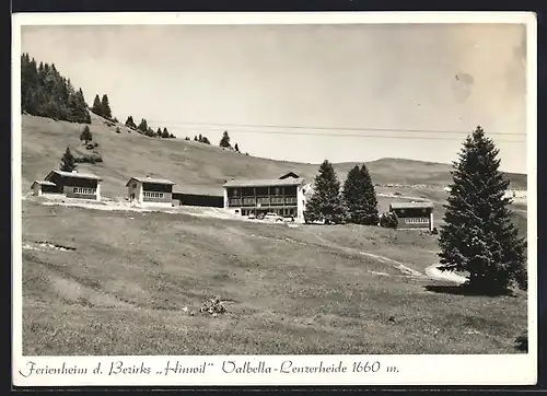 AK Valbella-Lenzerheide, Ferienheim des Bezirks Hinwil