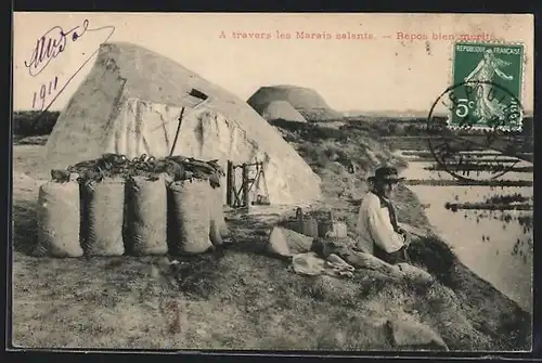 AK A travers les Marais salants, Repos bien merité