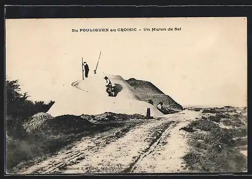 AK Pouliguen au Croisic, Un Mulon de Sel