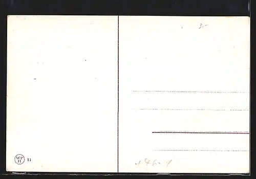 AK Hamburg, Strasse Grosser Burstah mit Geschäften, Strassenbahn