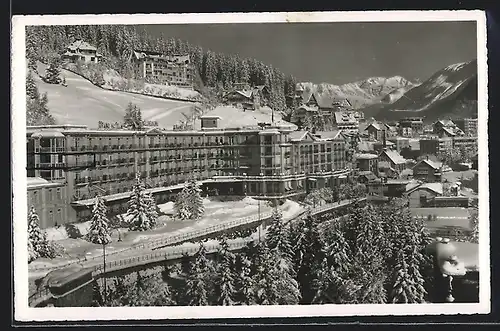 AK Davos-Platz, Grand-Hotel und Belvèdère
