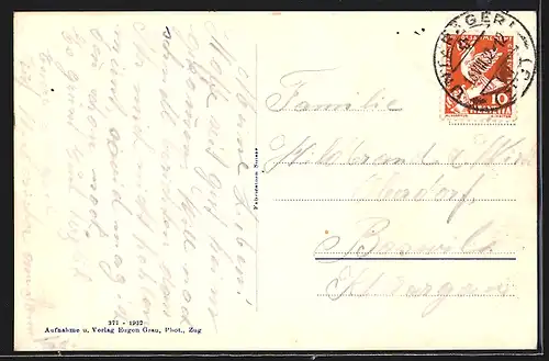 AK Unterägeri, In der Kapelle vom Sanatorium Adelheid