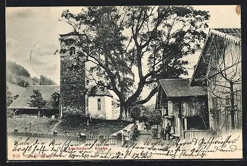 AK Adelboden, Motiv der Kirche